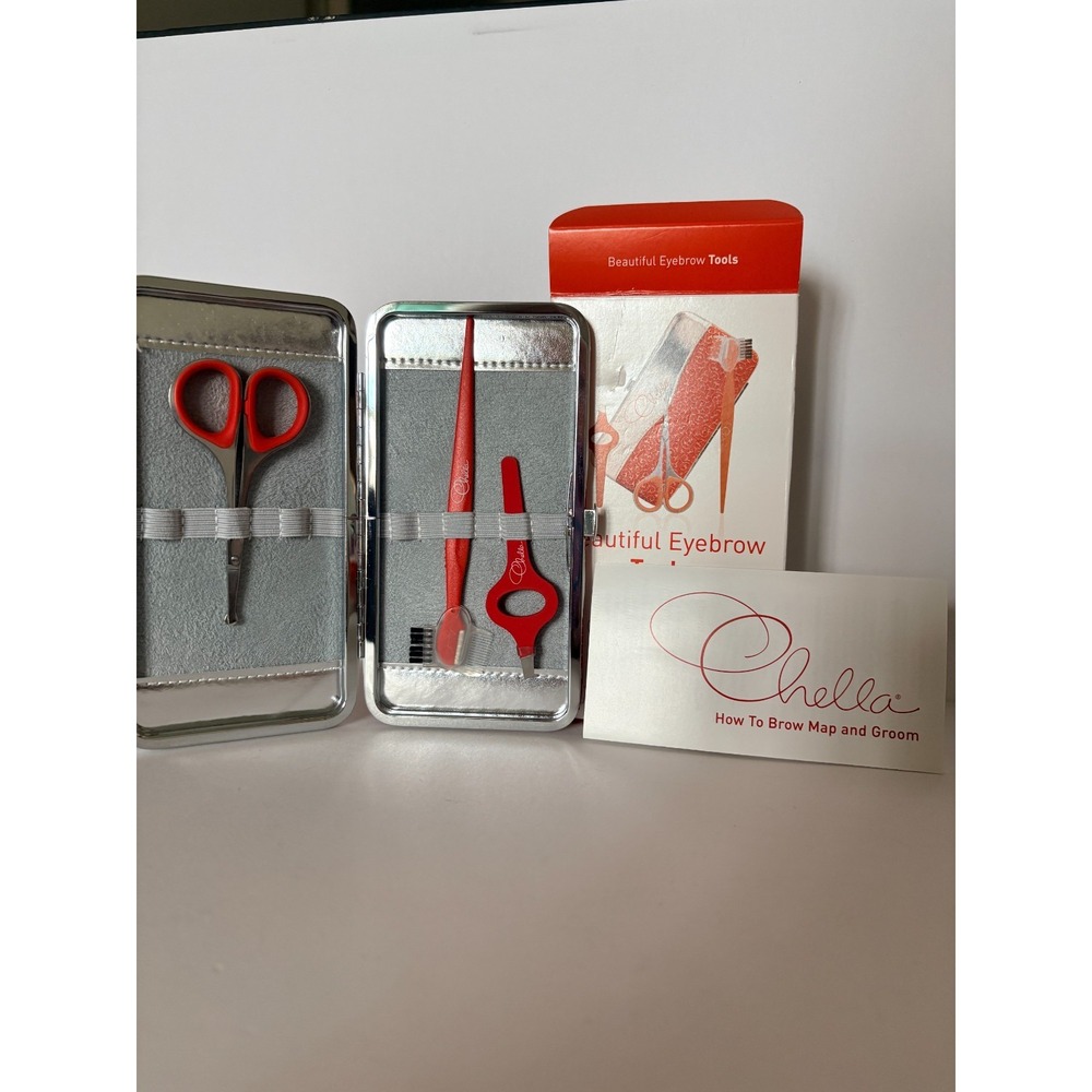 Chella Beautiful Eyebrow Tools - NIB